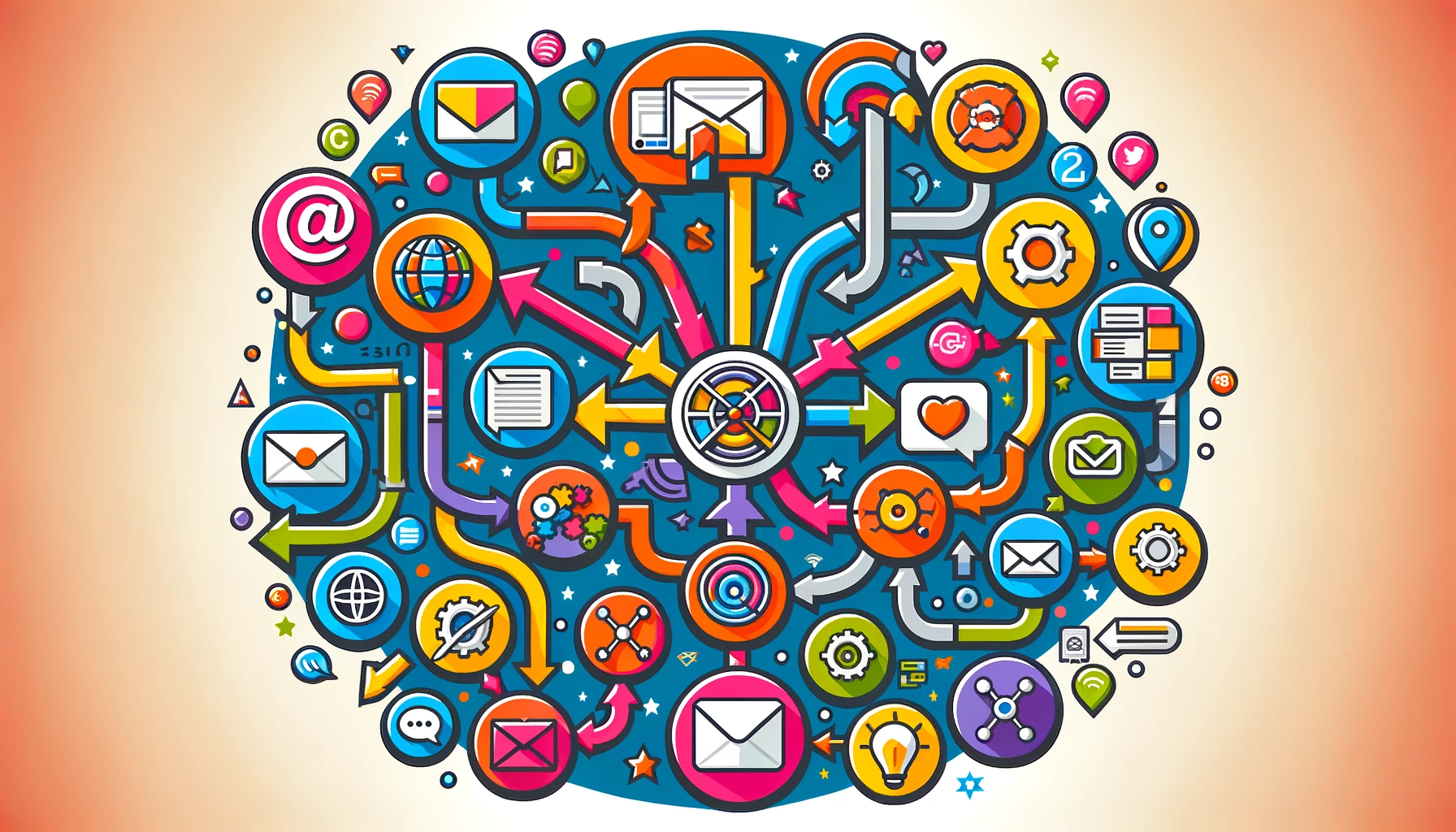 Visualisierung Marketing-Mix - lifePR Beitrag