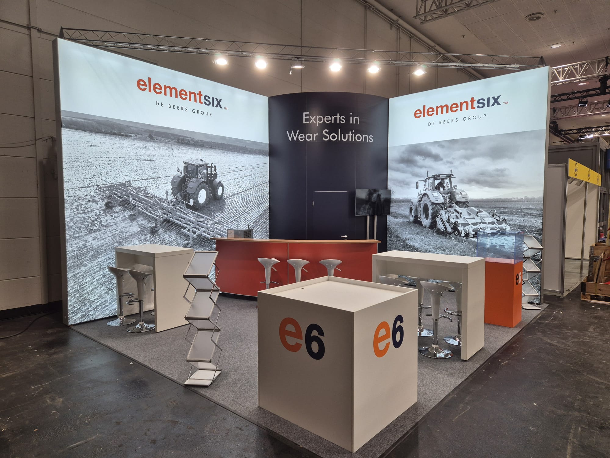 M3 realisiert erneut Messestand für Element Six auf der Agritechnica 2025