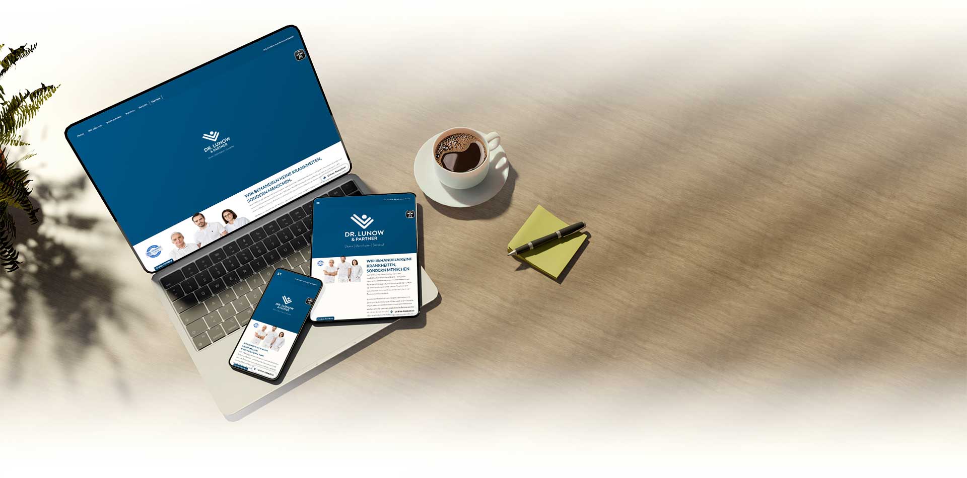Web-Relaunch für die Praxisklinik Dr. Lunow &amp; Partner – moderner, nutzerzentriert und zukunftsfähig